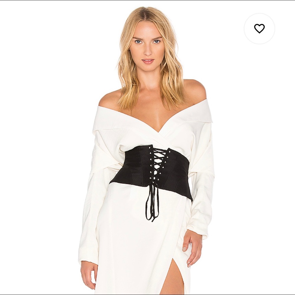 Fleur du mal corset belt small black